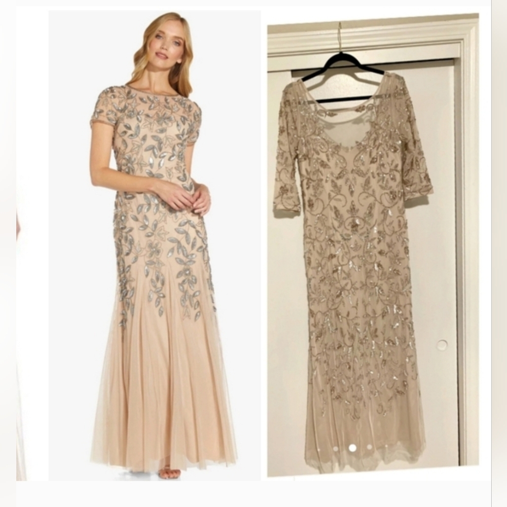 Elegant Embellished Evening Gown